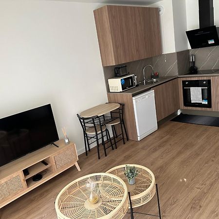 Appartement 2 Pieces Neuf Avec Sont Jardin Prive Франконвіль Екстер'єр фото